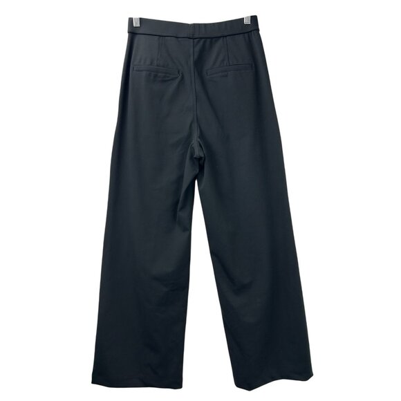 Halara Women’s Size Small High Rise Side Pocket Wide Leg Casual Pants Black - Picture 8 of 13